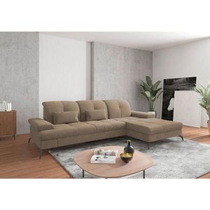 Sit & More ROHOVÁ SEDAČKA, textil, svetlohnedá vyobraziť