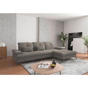 Sit & More ROHOVÁ SEDAČKA, textil, bahenná hnedá vyobraziť