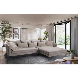 Livetastic ROHOVÁ SEDAČKA, textil, taupe vyobraziť