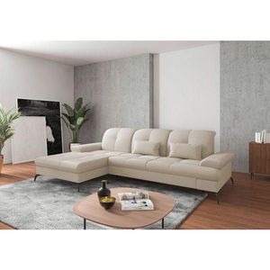 Sit & More ROHOVÁ SEDAČKA, textil, krémová vyobraziť
