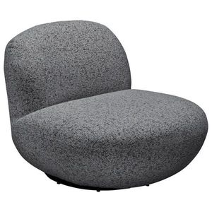 MID.YOU KRESLO, textil, antracitová - antracitová vyobraziť