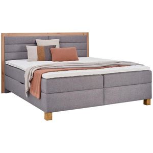 Carryhome BOXSPRINGOVÁ POSTEĽ, 180/200 cm, sivá, dub artisan vyobraziť