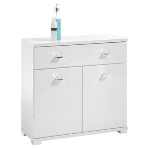 Xora SPODNÁ SKRINKA, biela s vysokým leskom, biela, 76/73/31 cm vyobraziť