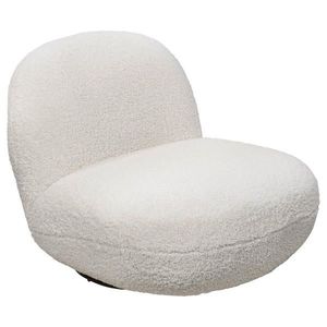 MID.YOU KRESLO, textil, krémová vyobraziť