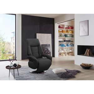 Sit & More RELAXAČNÉ KRESLO, koža, čierna vyobraziť