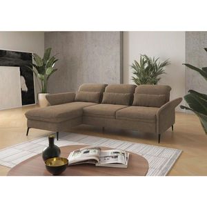 Sit & More ROHOVÁ SEDAČKA, textil, svetlohnedá vyobraziť