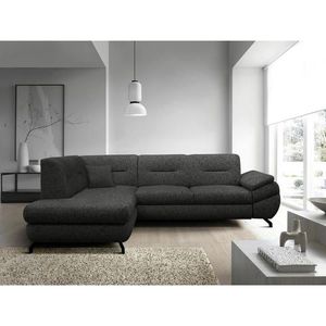 MID.YOU ROHOVÁ SEDAČKA, textil, tmavosivá vyobraziť