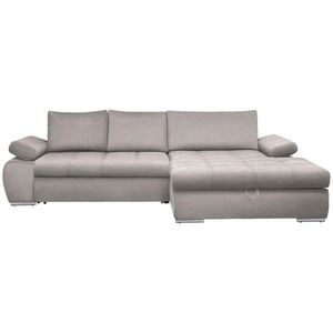 Carryhome ROHOVÁ SEDAČKA, textil, svetlosivá vyobraziť