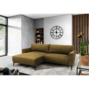 MID.YOU ROHOVÁ SEDAČKA, textil, žltá vyobraziť