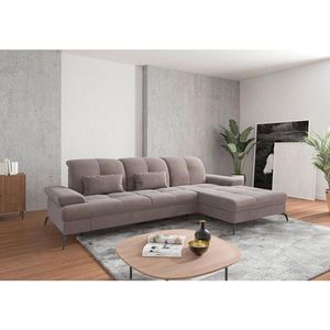Sit & More ROHOVÁ SEDAČKA, textil, taupe vyobraziť