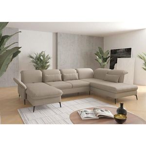 Sit & More SEDACIA SÚPRAVA, textil, taupe vyobraziť