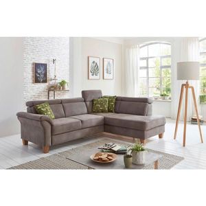 Sit & More ROHOVÁ SEDAČKA, textil, hnedá vyobraziť
