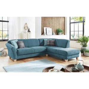 Sit & More ROHOVÁ SEDAČKA, textil, petrolejová vyobraziť