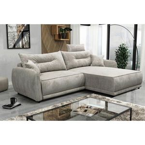 MID.YOU ROHOVÁ SEDAČKA, textil, sivohnedá vyobraziť