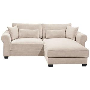 MID.YOU ROHOVÁ SEDAČKA, textil, krémová vyobraziť