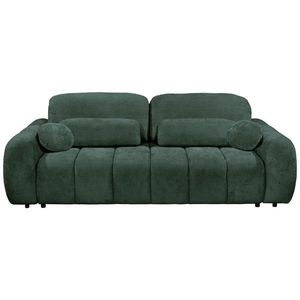 MID.YOU ROZKLADACIA POHOVKA, textil, tmavozelená vyobraziť
