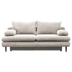 P & B ROZKLADACIA POHOVKA, textil, béžová vyobraziť