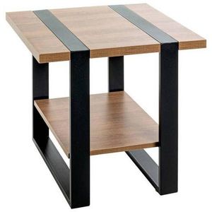 PRÍRUČNÝ STOLÍK, čierna, farba duba vyobraziť
