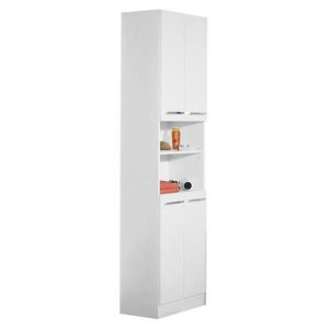 Carryhome VYSOKÁ SKRINKA, biela, biela, 50/195, 5/33 cm vyobraziť