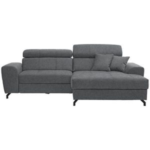 Carryhome ROHOVÁ SEDAČKA, textil, sivá vyobraziť