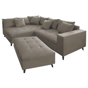 MID.YOU ROHOVÁ SEDAČKA, textil, sivá vyobraziť