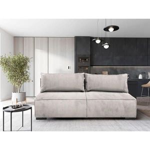 MID.YOU ROZKLADACIA POHOVKA, textil, béžová vyobraziť