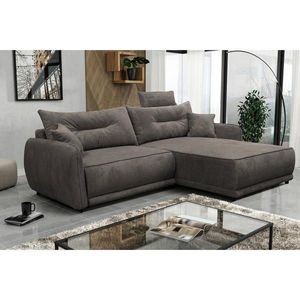 MID.YOU ROHOVÁ SEDAČKA, textil, tmavosivá vyobraziť