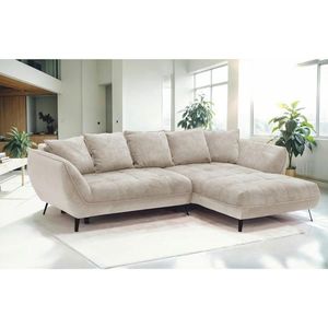 Livetastic ROHOVÁ SEDAČKA, textil, piesková, béžová vyobraziť
