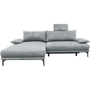 MID.YOU ROHOVÁ SEDAČKA, textil, sivá vyobraziť