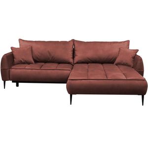 MID.YOU ROHOVÁ SEDAČKA, textil, koralová vyobraziť