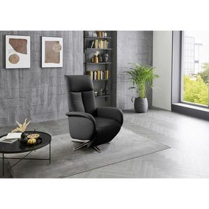 Sit & More RELAXAČNÉ KRESLO, koža, čierna vyobraziť