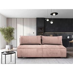 MID.YOU ROZKLADACIA POHOVKA, textil, ružová vyobraziť