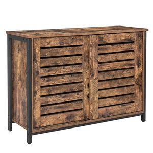 Boxxx KOMODA, hnedá, čierna, 100/70/35 cm vyobraziť