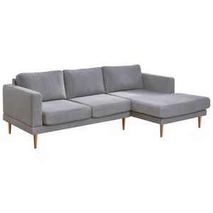 Carryhome ROHOVÁ SEDAČKA, textil, svetlosivá vyobraziť