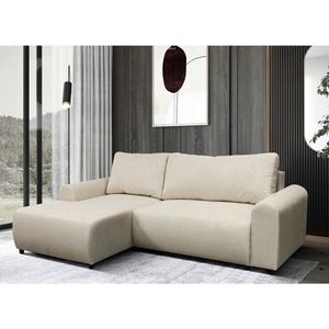 MID.YOU ROHOVÁ SEDAČKA, textil, béžová vyobraziť