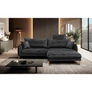 MID.YOU ROHOVÁ SEDAČKA, textil, antracitová vyobraziť