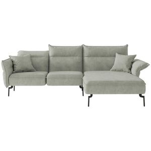 Livetastic ROHOVÁ SEDAČKA, textil, svetlosivá vyobraziť