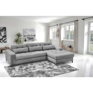 Livetastic ROHOVÁ SEDAČKA, textil, sivá vyobraziť
