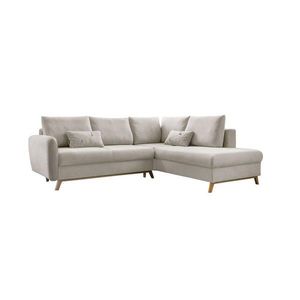 MID.YOU ROHOVÁ SEDAČKA, textil, béžová vyobraziť