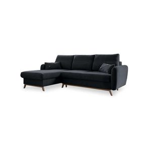 MID.YOU ROHOVÁ SEDAČKA, textil, tmavosivá vyobraziť