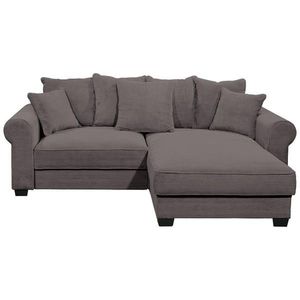 MID.YOU ROHOVÁ SEDAČKA, textil, tmavosivá vyobraziť