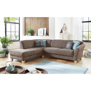 Sit & More ROHOVÁ SEDAČKA, textil, taupe vyobraziť