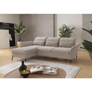 Sit & More ROHOVÁ SEDAČKA, textil, sivobéžová vyobraziť