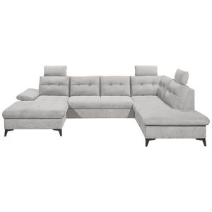 MID.YOU SEDACIA SÚPRAVA, textil, sivá vyobraziť