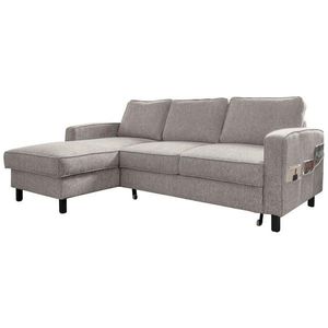 MID.YOU ROHOVÁ SEDAČKA, textil, sivobiela vyobraziť