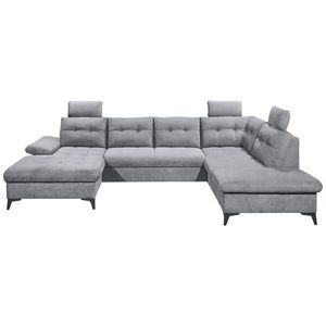 MID.YOU SEDACIA SÚPRAVA, textil, sivá vyobraziť