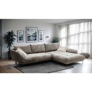 Livetastic ROHOVÁ SEDAČKA, textil, svetlohnedá vyobraziť