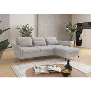 Sit & More ROHOVÁ SEDAČKA, textil, strieborná vyobraziť