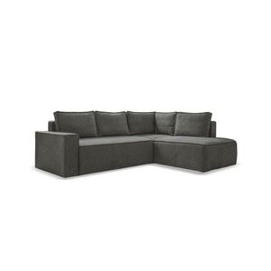 MID.YOU ROHOVÁ SEDAČKA, textil, tmavosivá vyobraziť