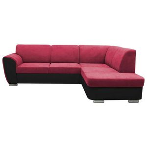MID.YOU ROHOVÁ SEDAČKA, textil, červená, čierna vyobraziť